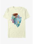 Disney The Little Mermaid Live Action Curious And Kind T-Shirt, NATURAL, hi-res