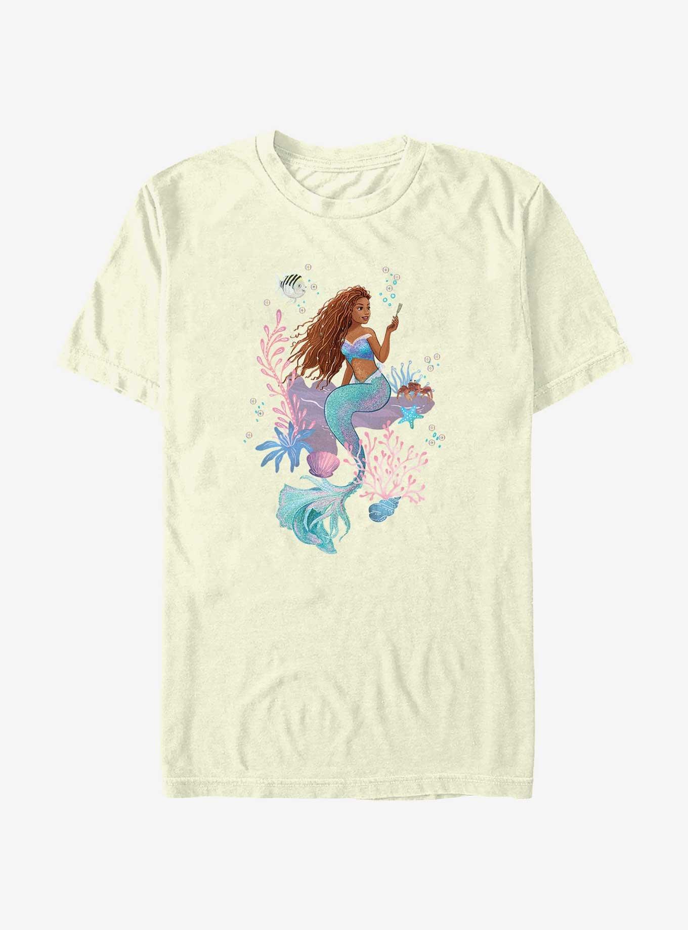 Disney The Little Mermaid Live Action Dinglehopper T-Shirt, NATURAL, hi-res