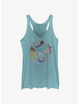 Disney The Little Mermaid Live Action Sisters Dance Beneath The Waves Womens Tank Top, , hi-res