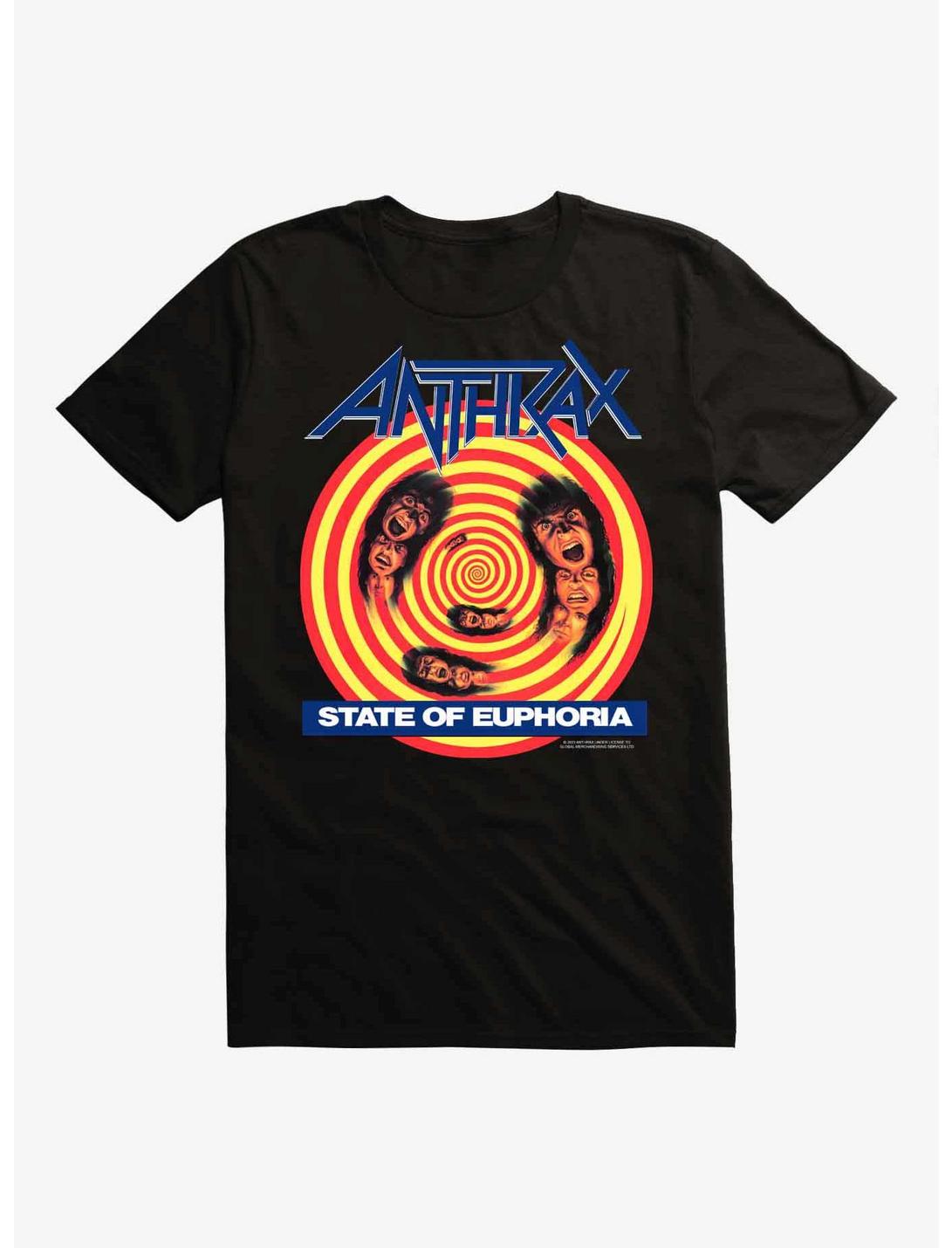 Anthrax State Of Euphoria T-Shirt, BLACK, hi-res