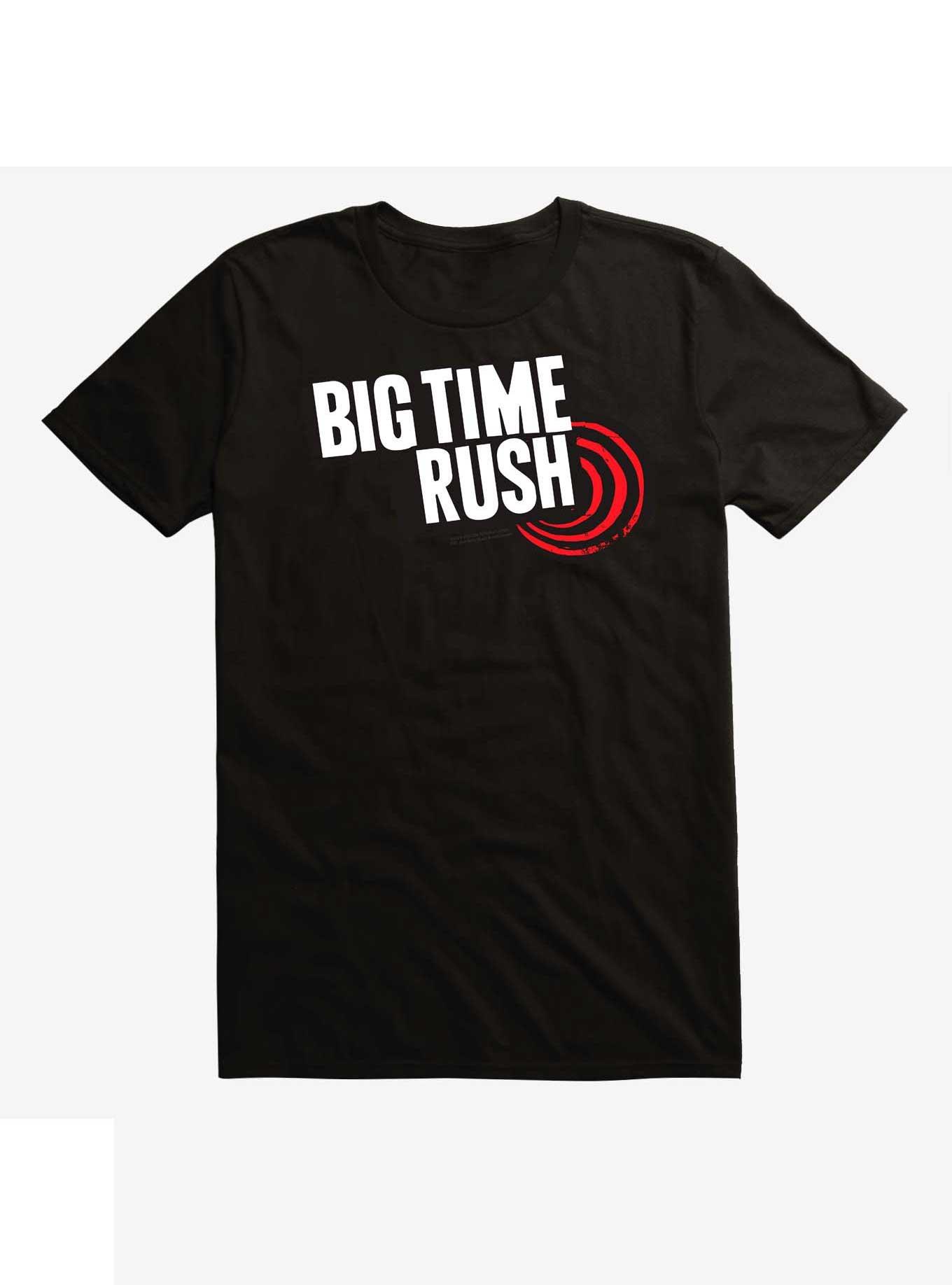 Big Time Rush Classic Logo T Shirt BLACK Hot Topic