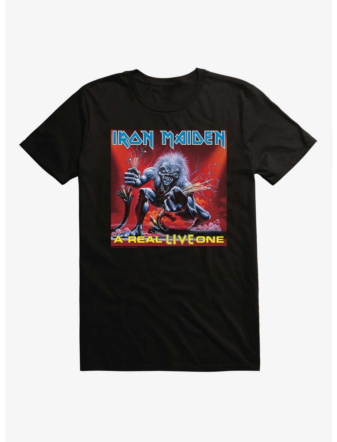 Iron Maiden A Real Live One T-Shirt, BLACK, hi-res