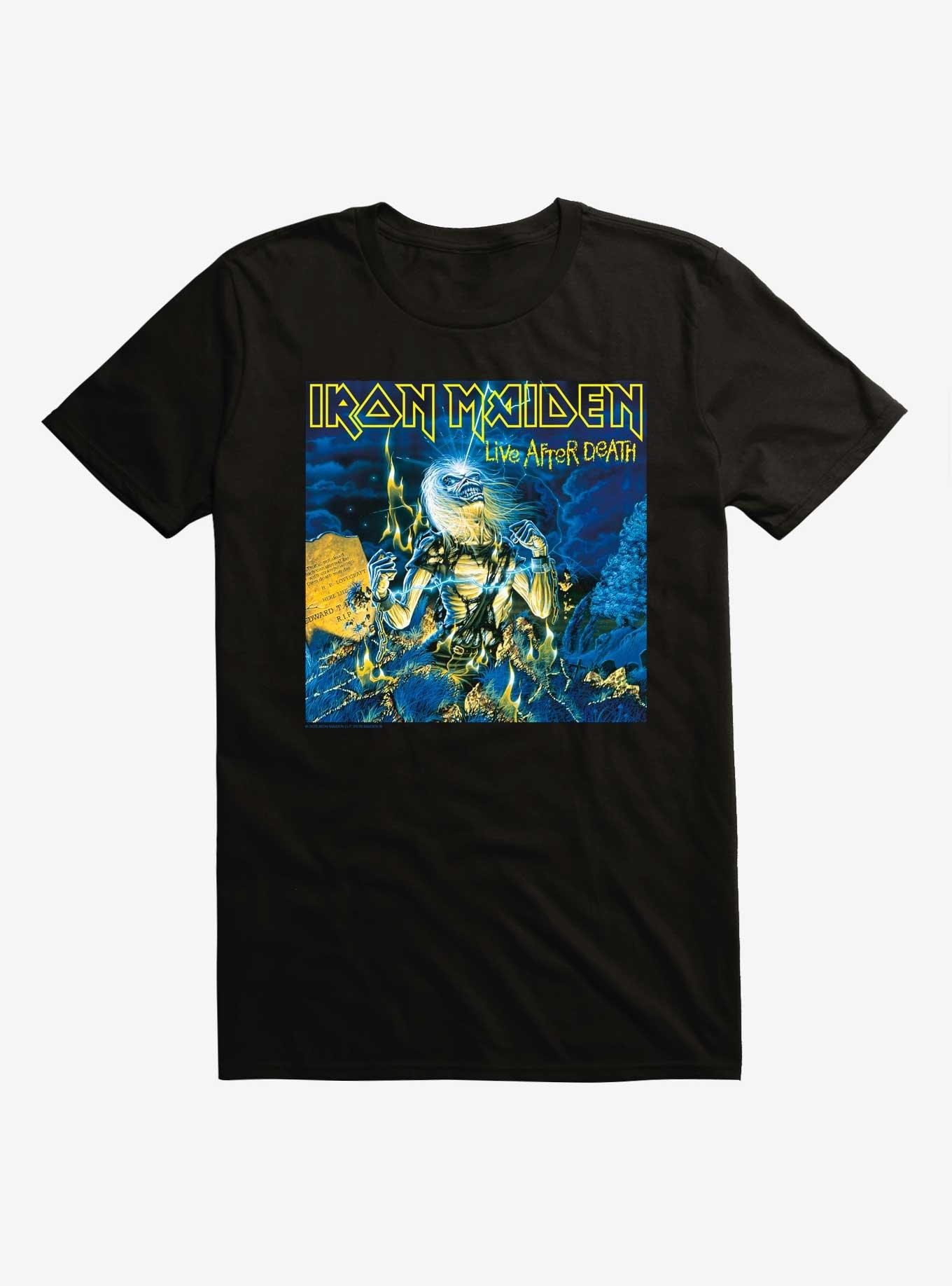 Iron Maiden Live After Death T-Shirt, BLACK, hi-res