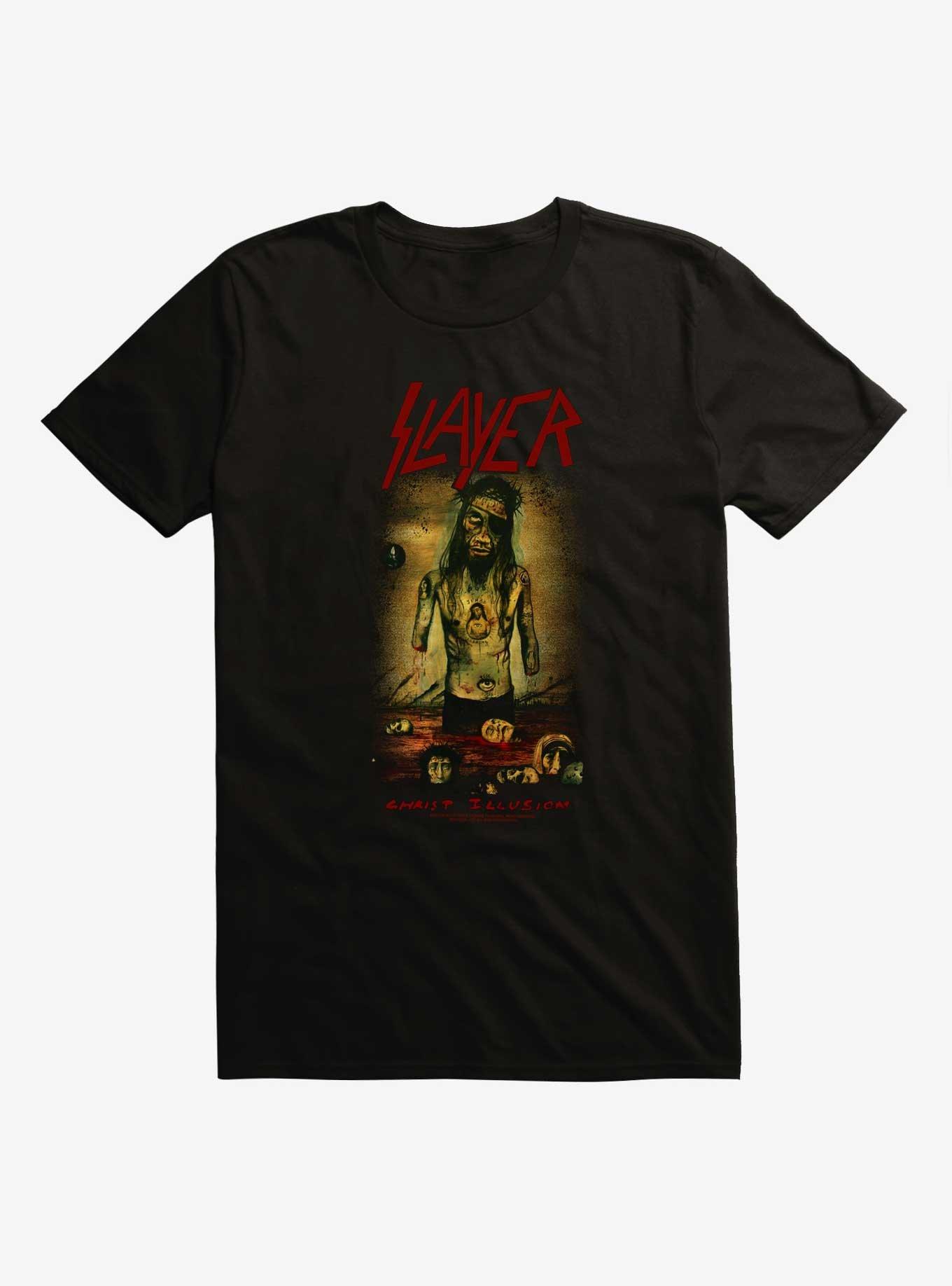 Slayer Christ Illusion T-Shirt, BLACK, hi-res