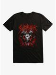 Slayer Goat Skull T-Shirt, BLACK, hi-res