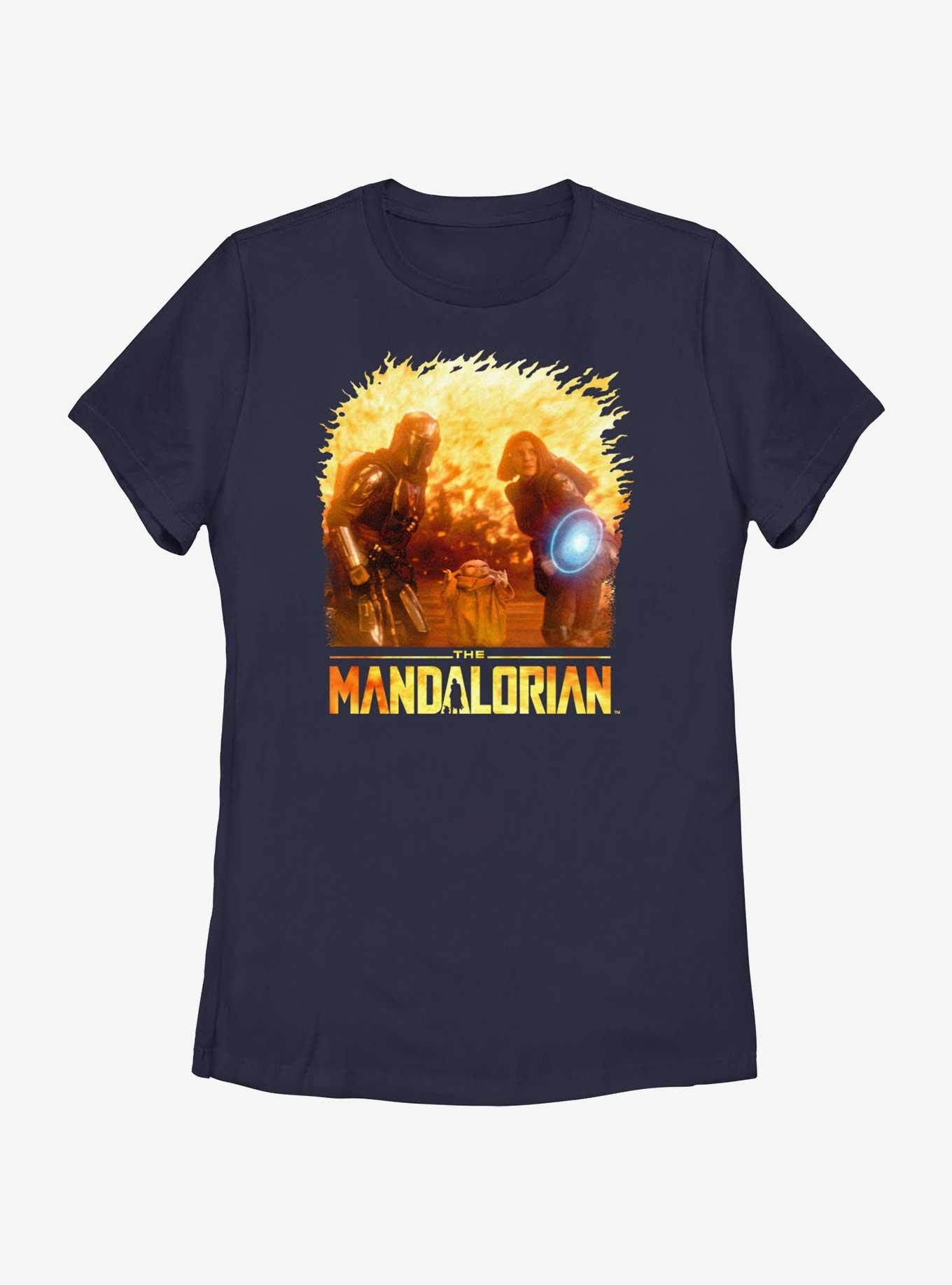 Star Wars The Mandalorian Grogu Force Shield Womens T-Shirt, , hi-res