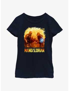 Star Wars The Mandalorian Grogu Force Shield Youth Girls T-Shirt, , hi-res