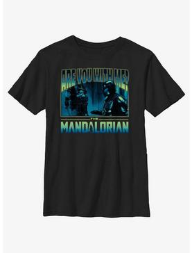 Star Wars The Mandalorian Are You With Me Grogu Youth T-Shirt, , hi-res