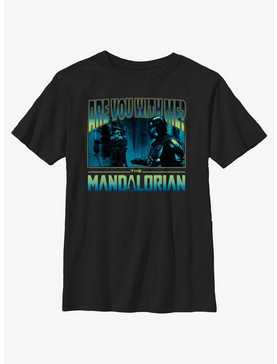 Star Wars The Mandalorian Are You With Me Grogu Youth T-Shirt, , hi-res
