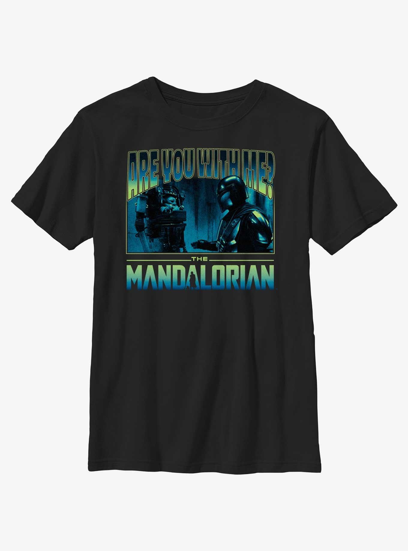 Star Wars The Mandalorian Are You With Me Grogu Youth T-Shirt, , hi-res