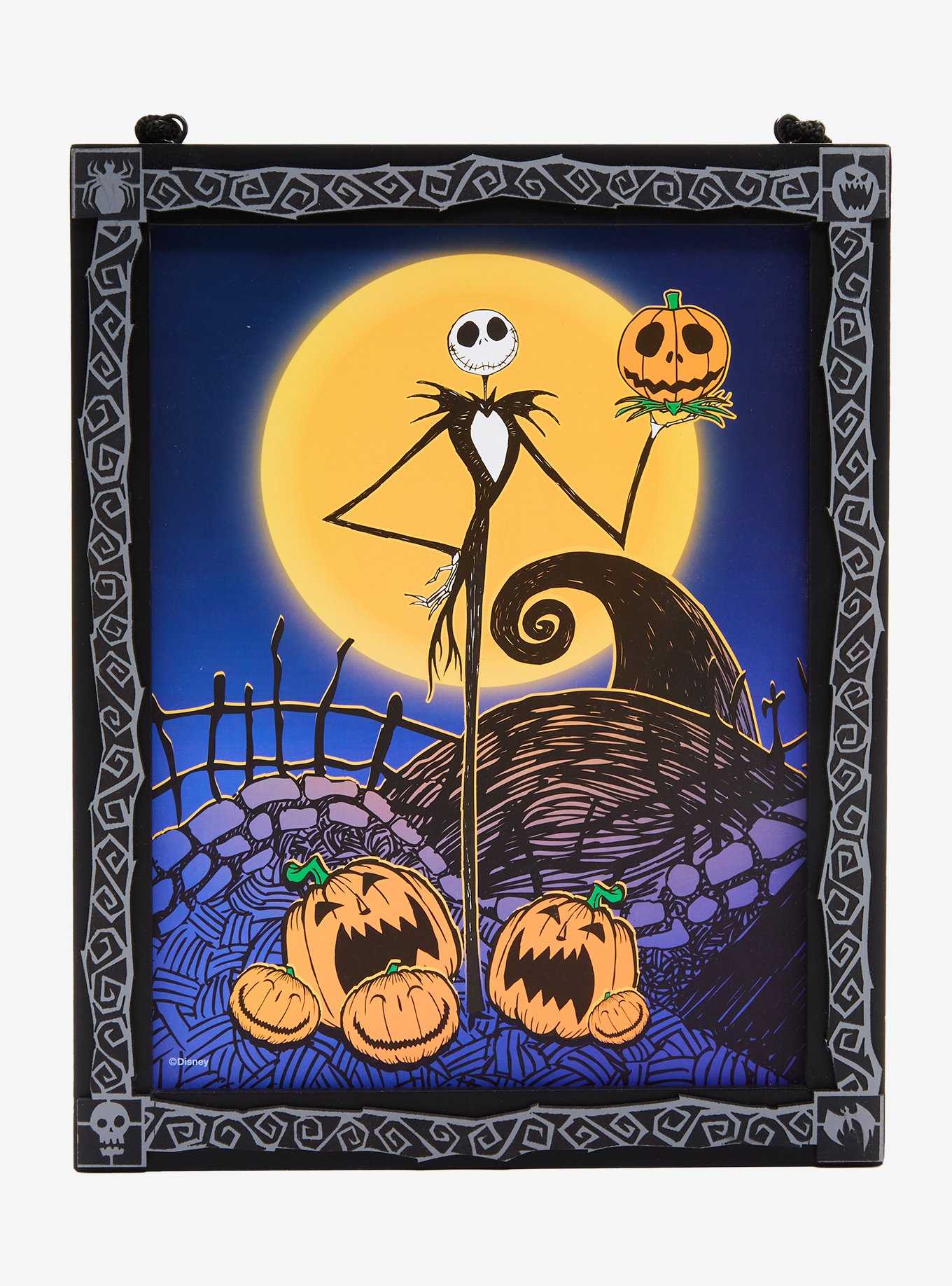 Nightmare Before Christmas Jack & Sally Kitchen Towels 2-Pack Goth