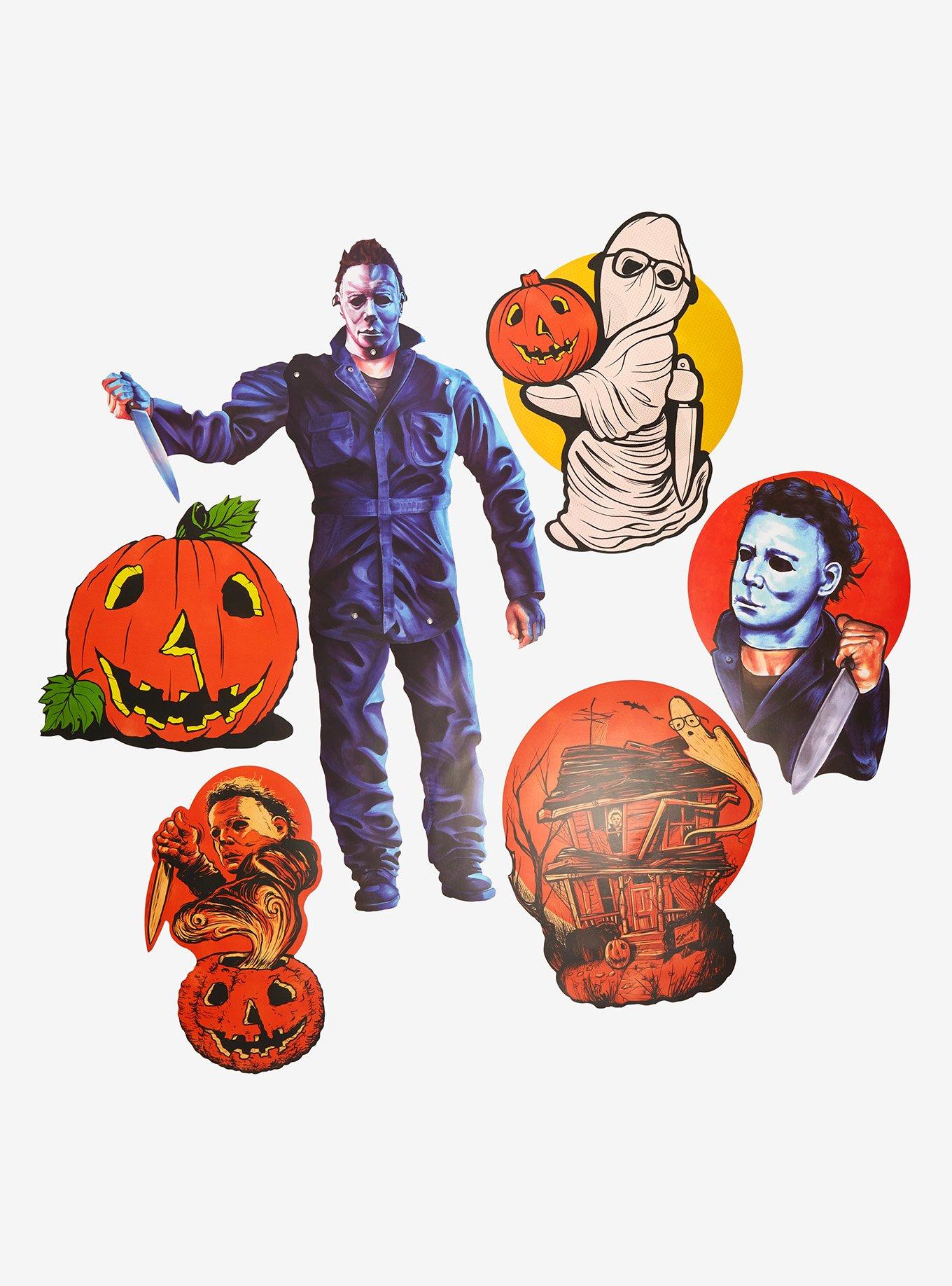 Halloween Michael Myers Wall Decal Set, , hi-res