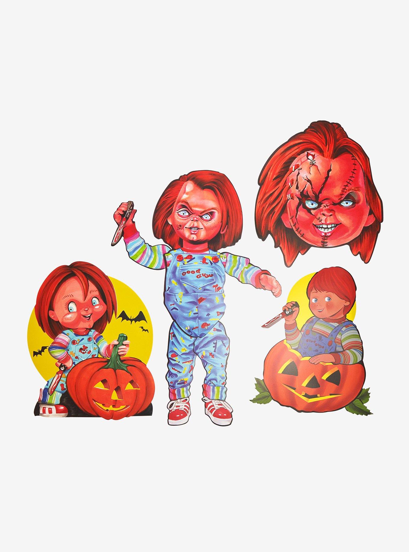 Child's Play Chucky Wall Decal Set, , hi-res