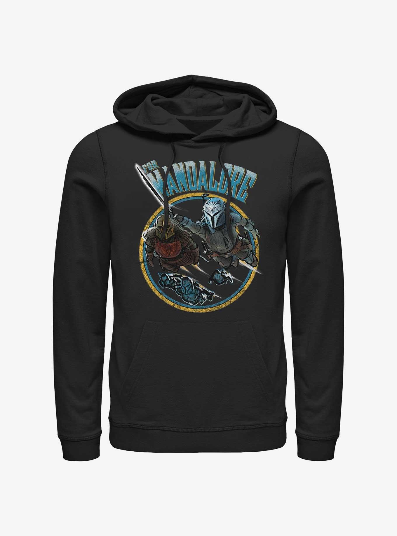 Star Wars The Mandalorian For Mandalore Charge Hoodie, BLACK, hi-res