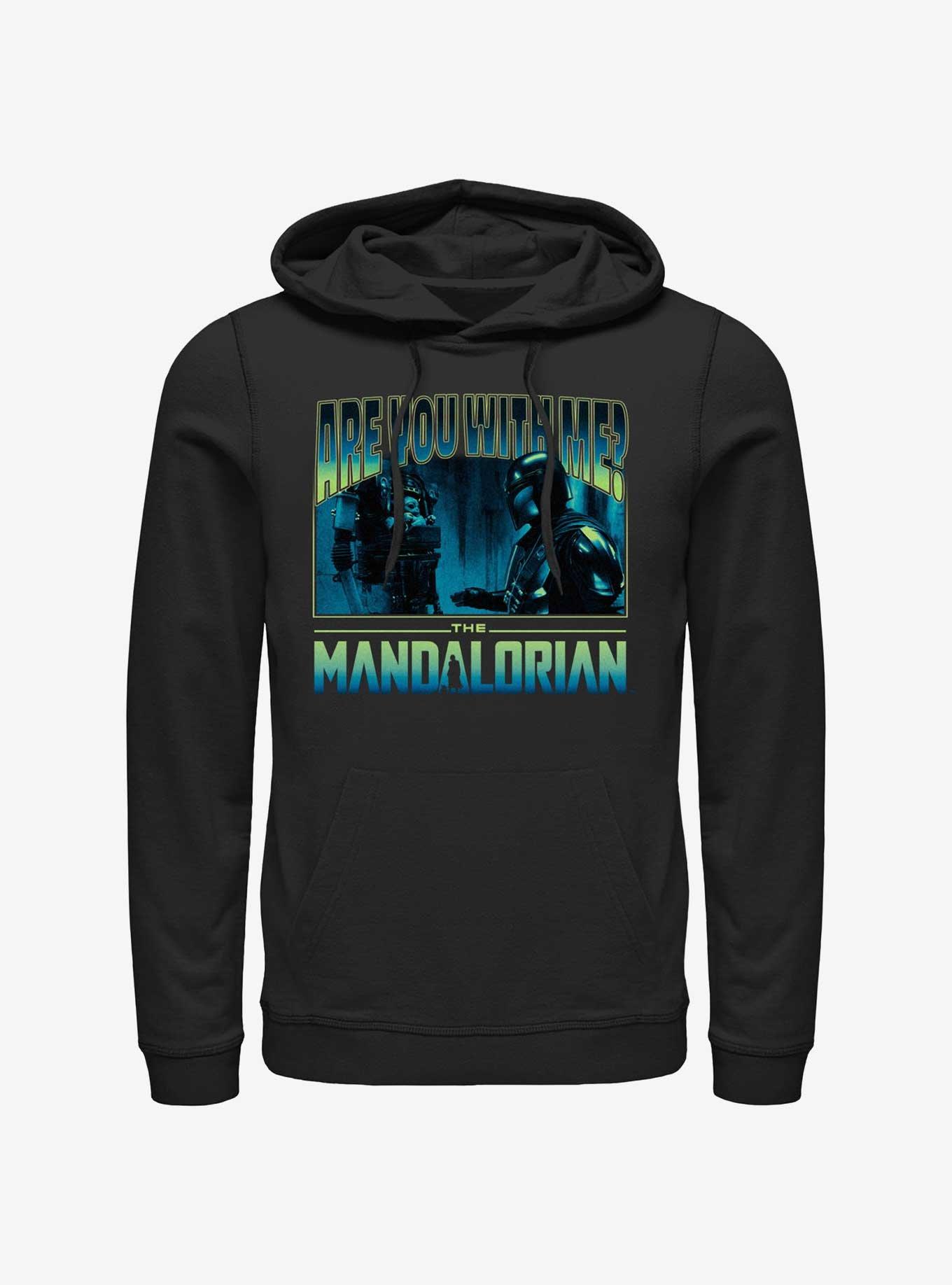 Star Wars The Mandalorian Are You With Me Grogu Hoodie, BLACK, hi-res