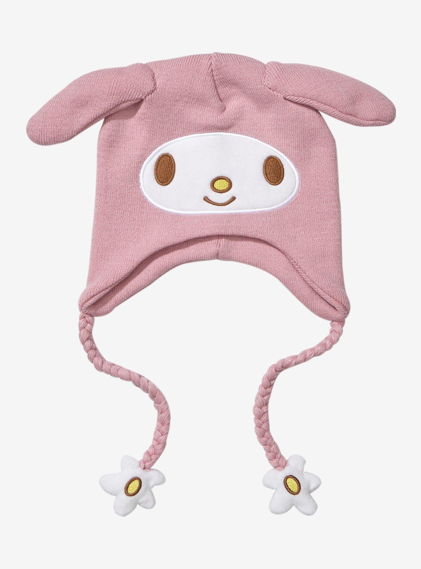 My Melody Figural Tassel Beanie, , hi-res