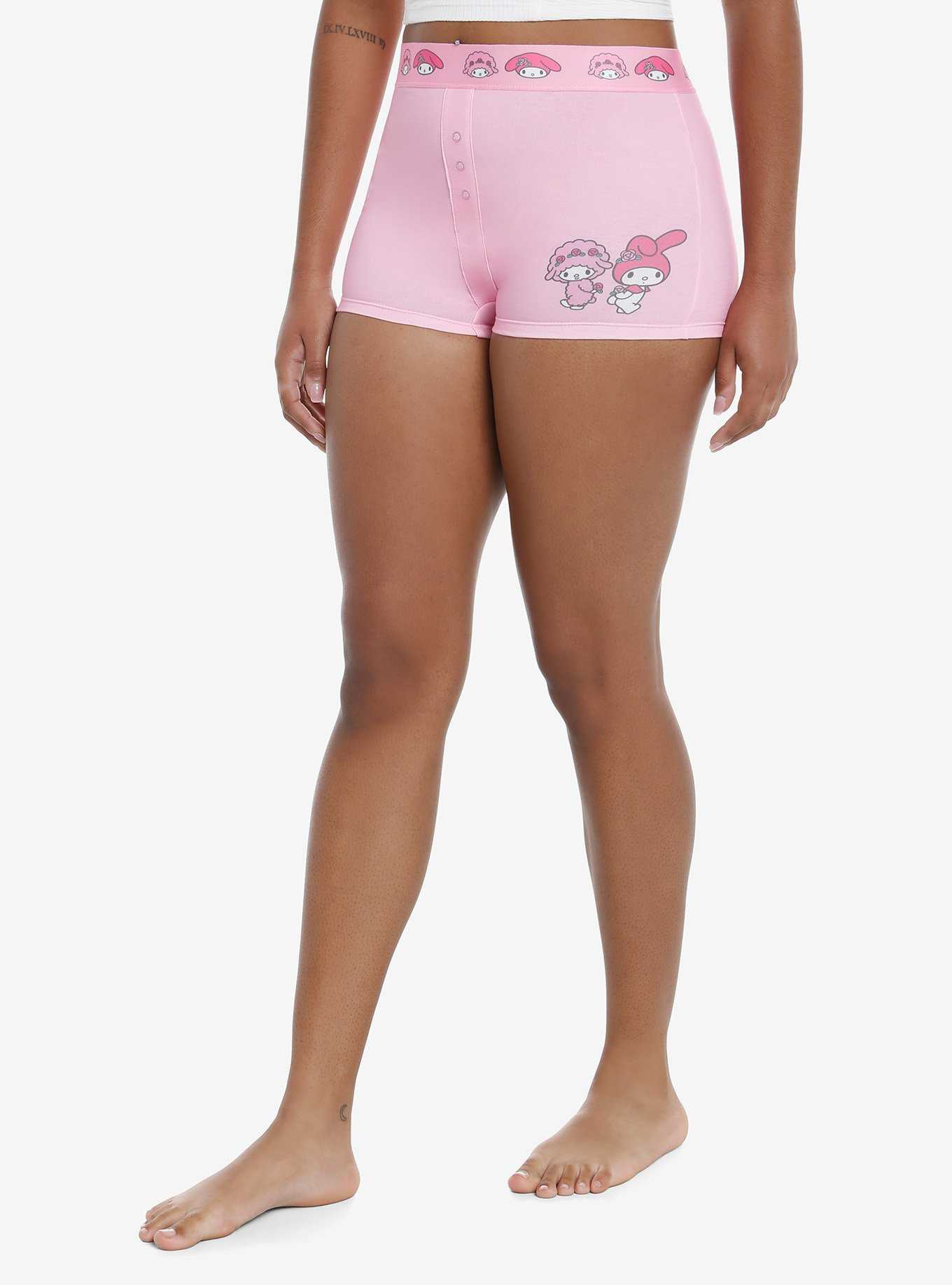 Hello Kitty Adults Beach Shorts Boxers Shorts Wear-Black Size M-XL Sanrio