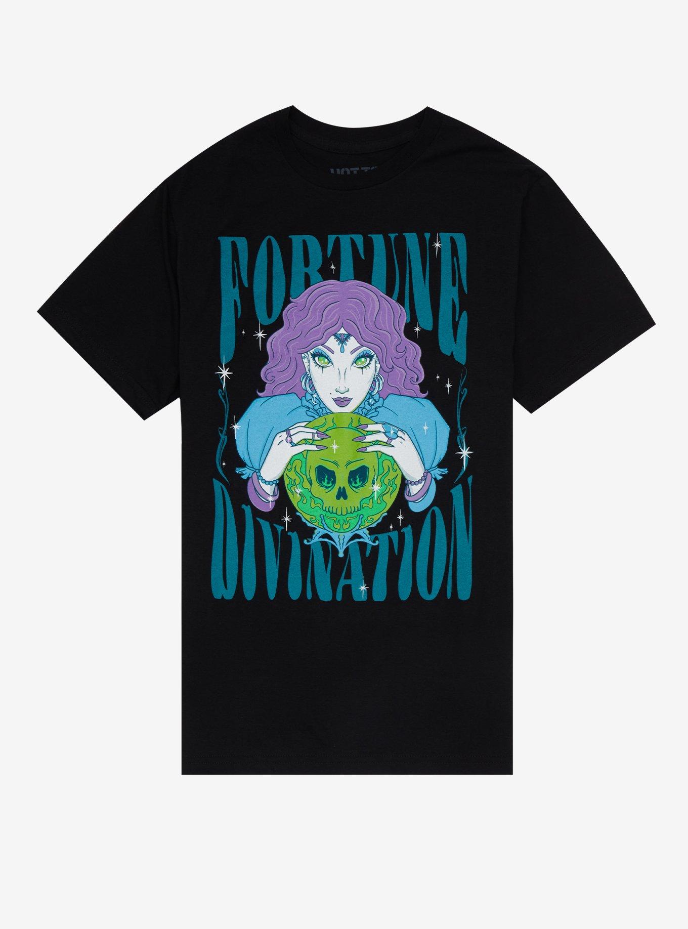 Fortune Teller T-Shirt, BLACK, hi-res