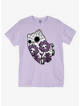 Ghost Flower Kitty T-Shirt By Pvmpkin Art, , hi-res