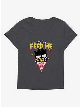 Badtz-Maru Feed Me Popcorn Girls T-Shirt Plus Size, , hi-res