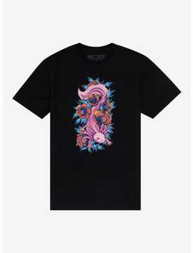 Skeleton Axolotl T-Shirt By Art Of Velazquez, , hi-res