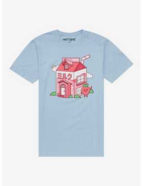 Strawberry Milk Carton House T-Shirt, , hi-res