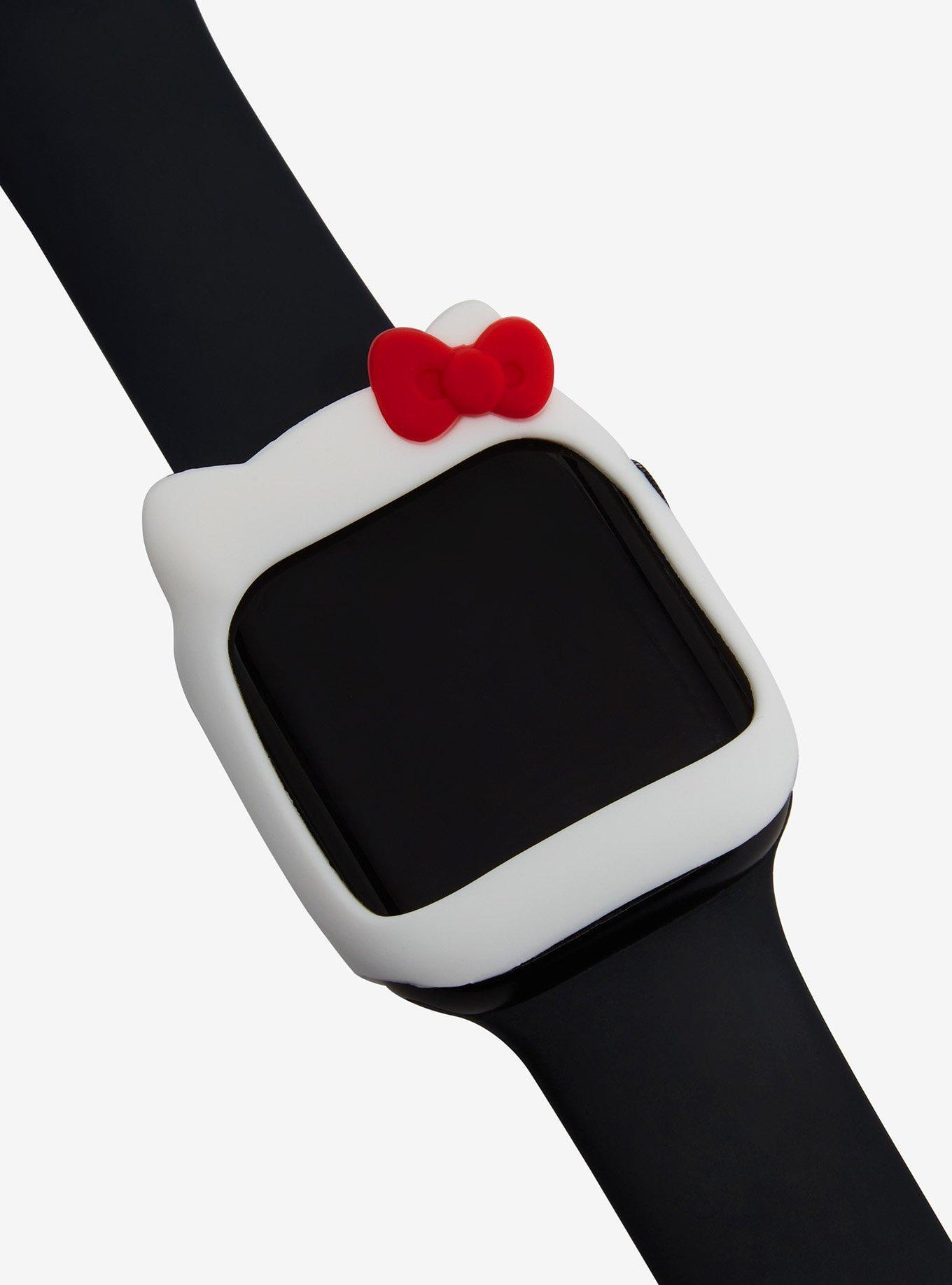 Sanrio Hello Kitty Figural Silicone Smartwatch Bumper, , hi-res