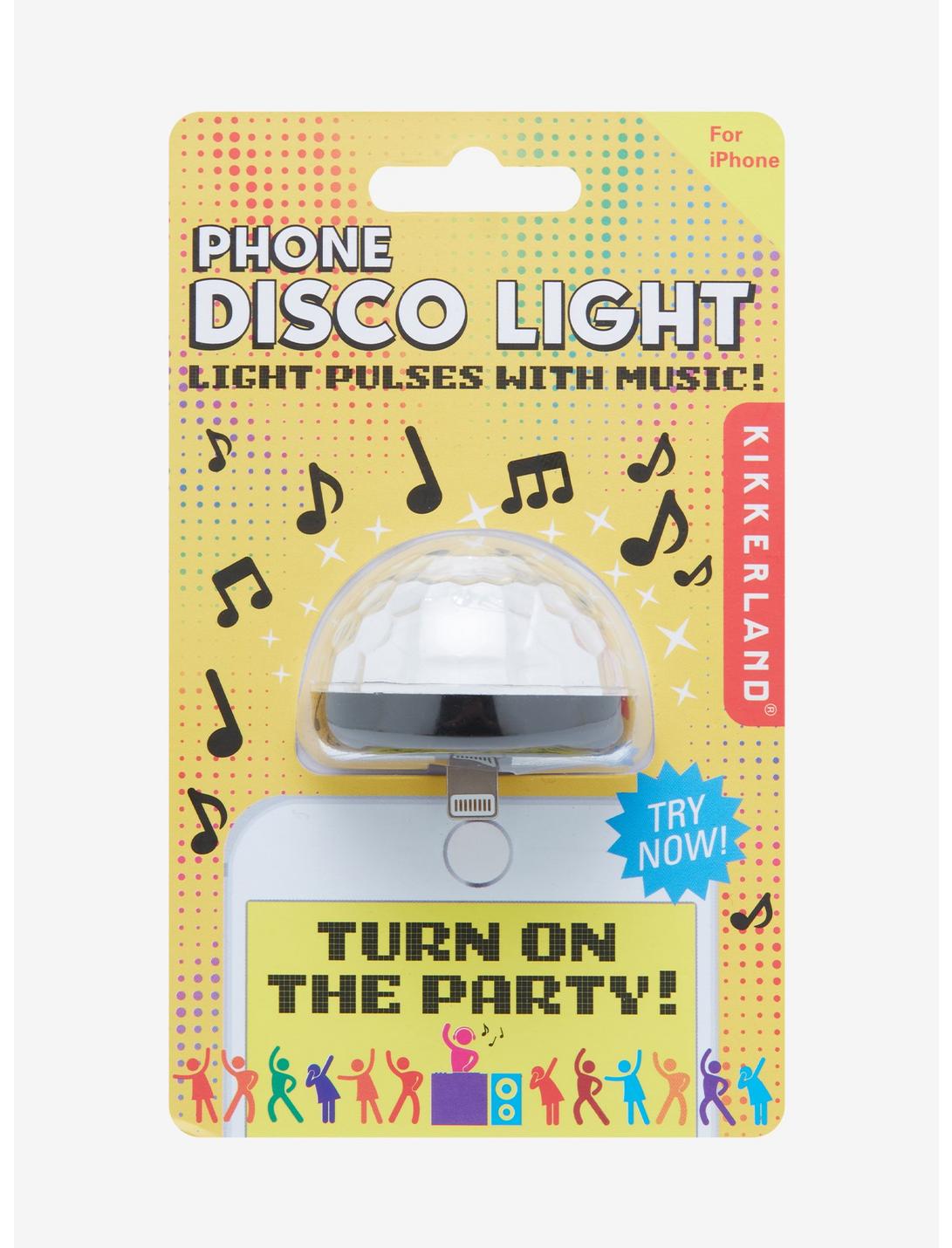 Kikkerland Phone Disco Light , , hi-res