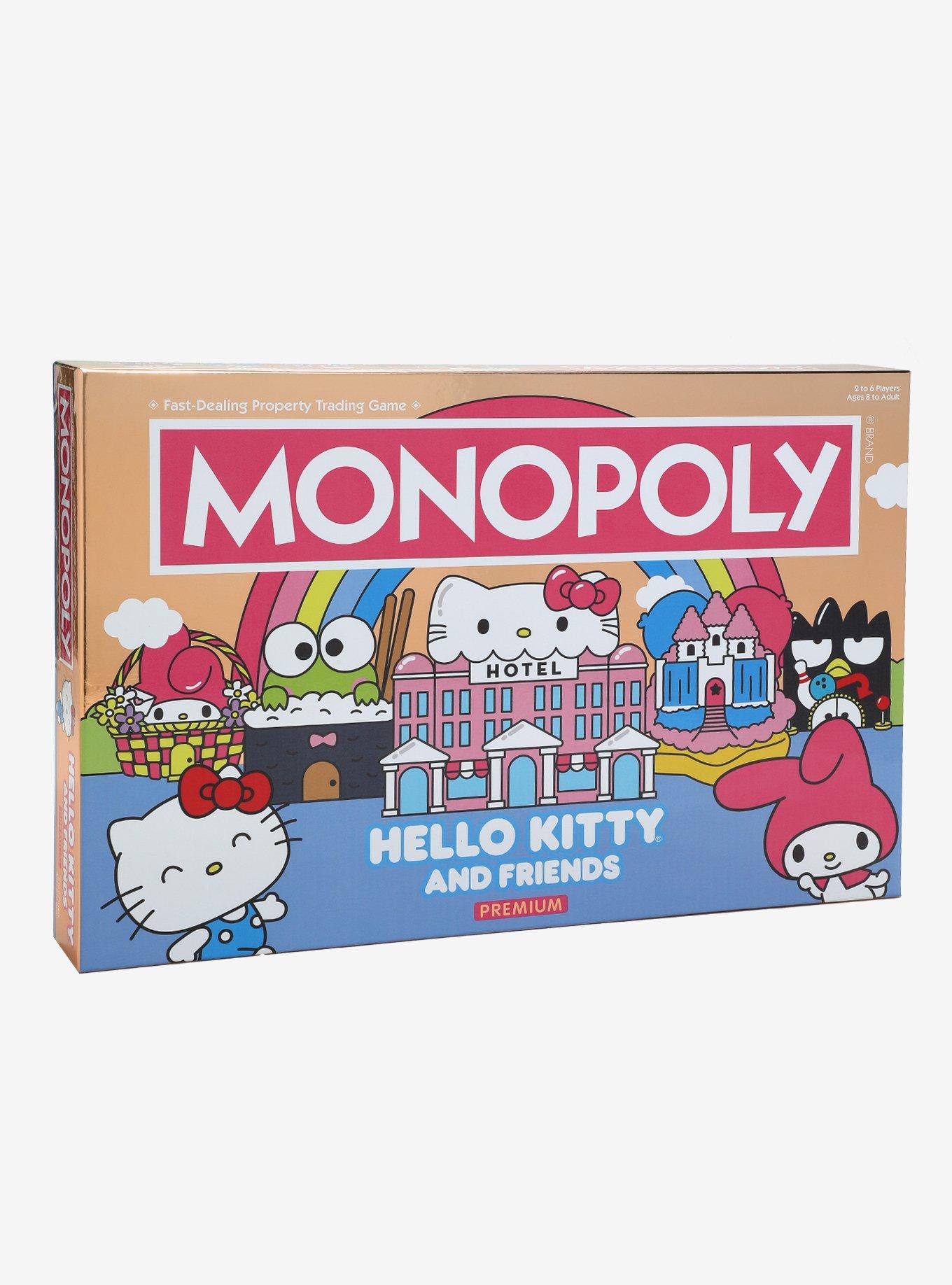 Sanrio Hello Kitty and Friends 50th Anniversary Monopoly - BoxLunch Exclusive, , hi-res