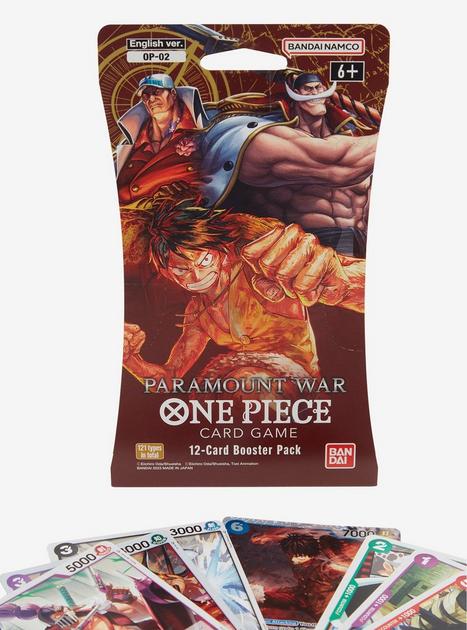 one piece card game paramount war booster box One Piece Card Game - Paramount War main image 1