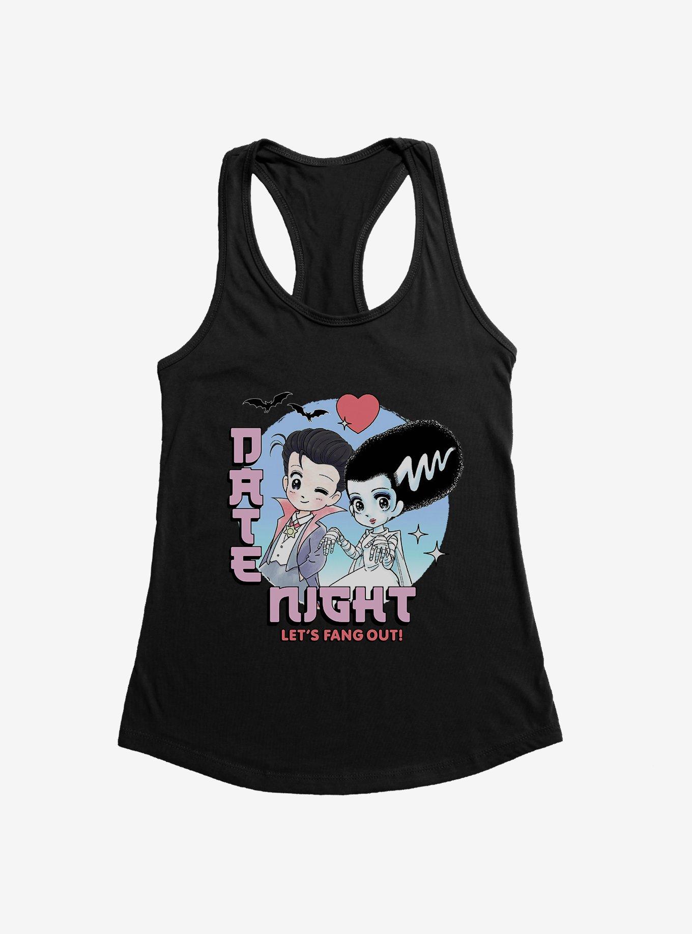 Universal Monsters Date Night Fang Out Girls Tank, , hi-res