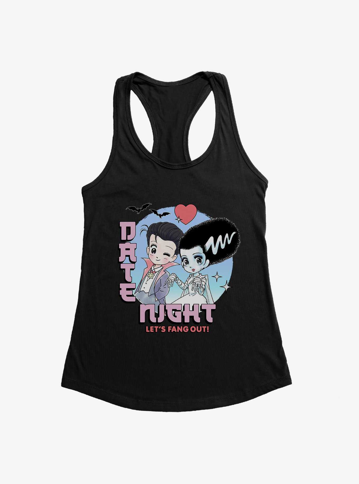 Universal Monsters Date Night Fang Out Girls Tank, , hi-res
