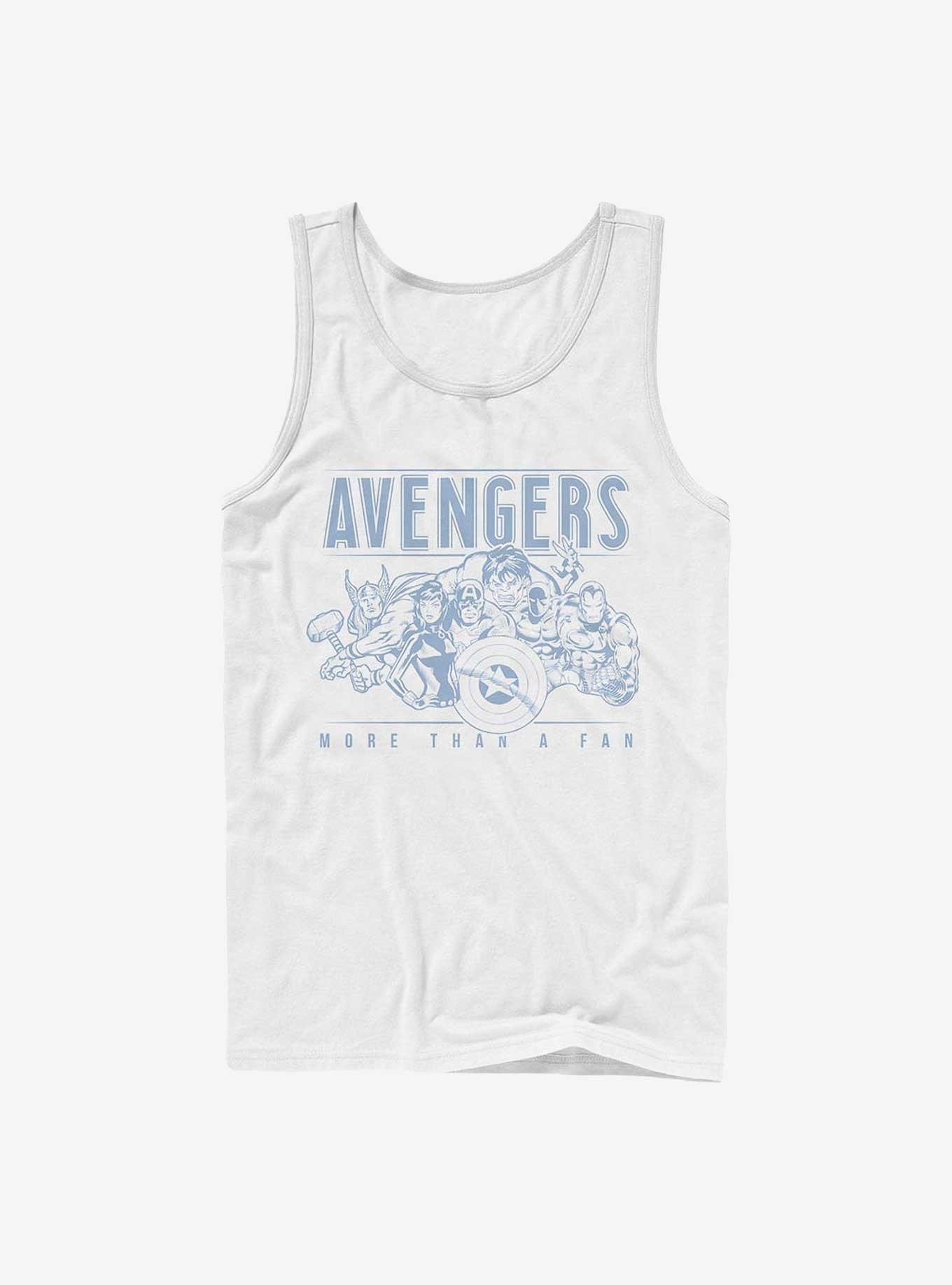 Marvel Avengers More Than A Fan Tank, WHITE, hi-res