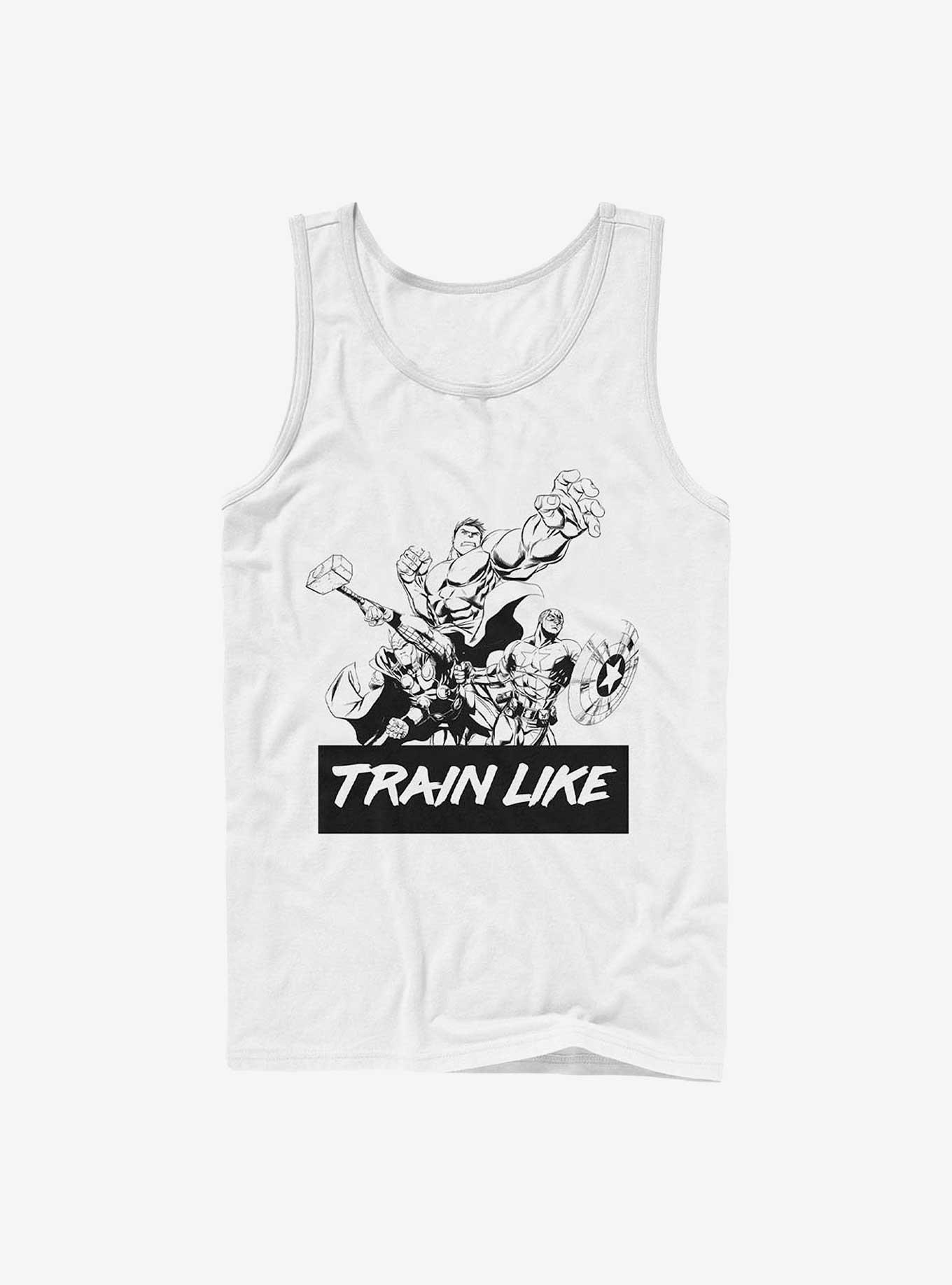 Marvel Avengers Train Like Avengers Tank, WHITE, hi-res