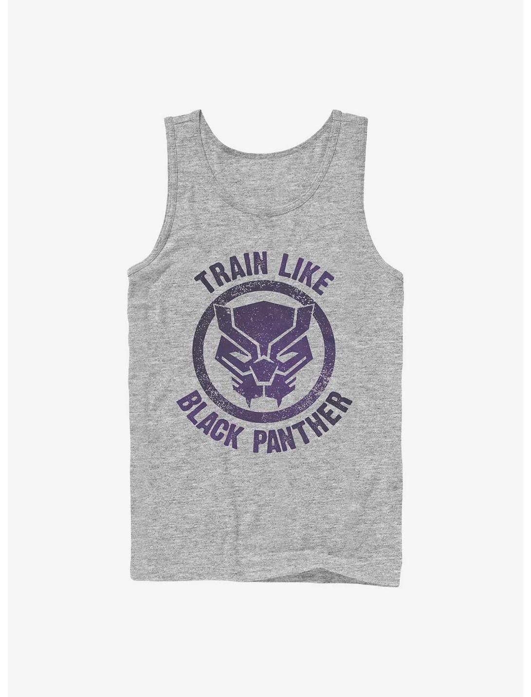 Marvel Black Panther Train Like Black Panther Icon Tank, ATH HTR, hi-res
