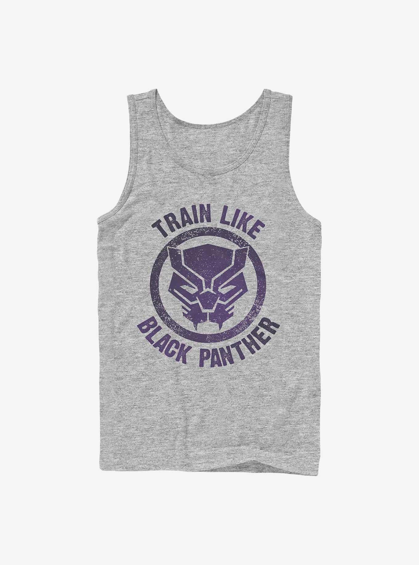 Marvel Black Panther Train Like Black Panther Icon Tank - GREY | Hot Topic