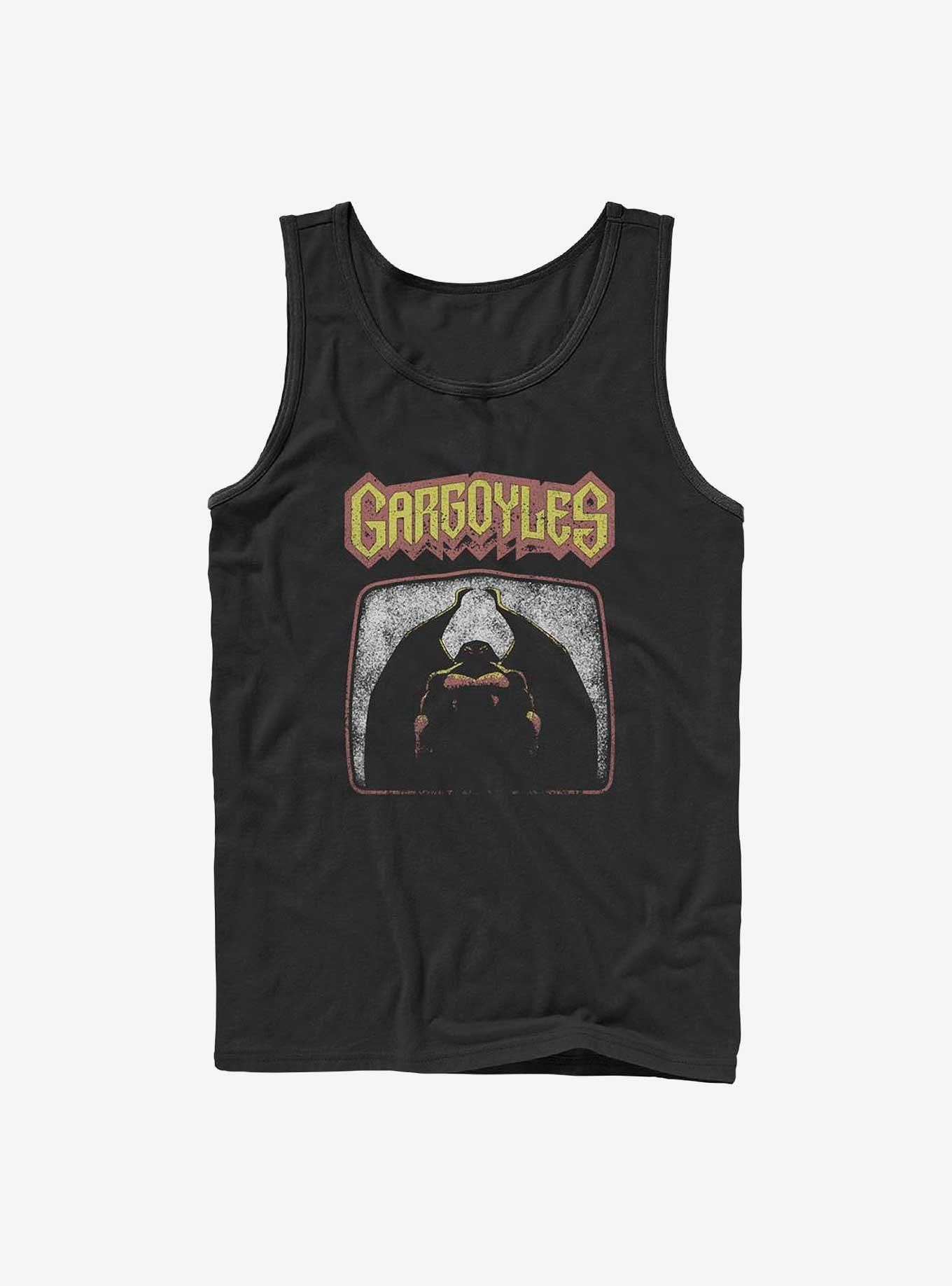 Disney Gargoyles On Stone Wings Tank, BLACK, hi-res