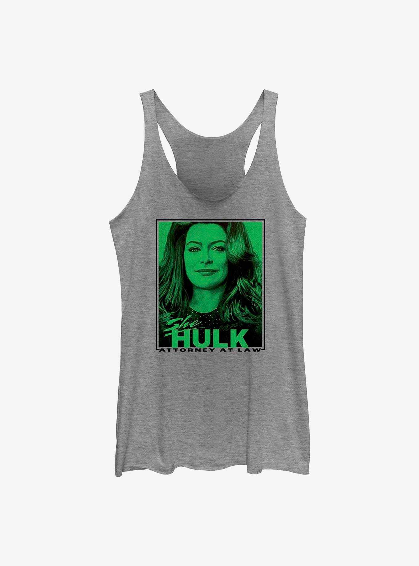Marvel Hulk She-Hulk Stamp Girls Tank, , hi-res