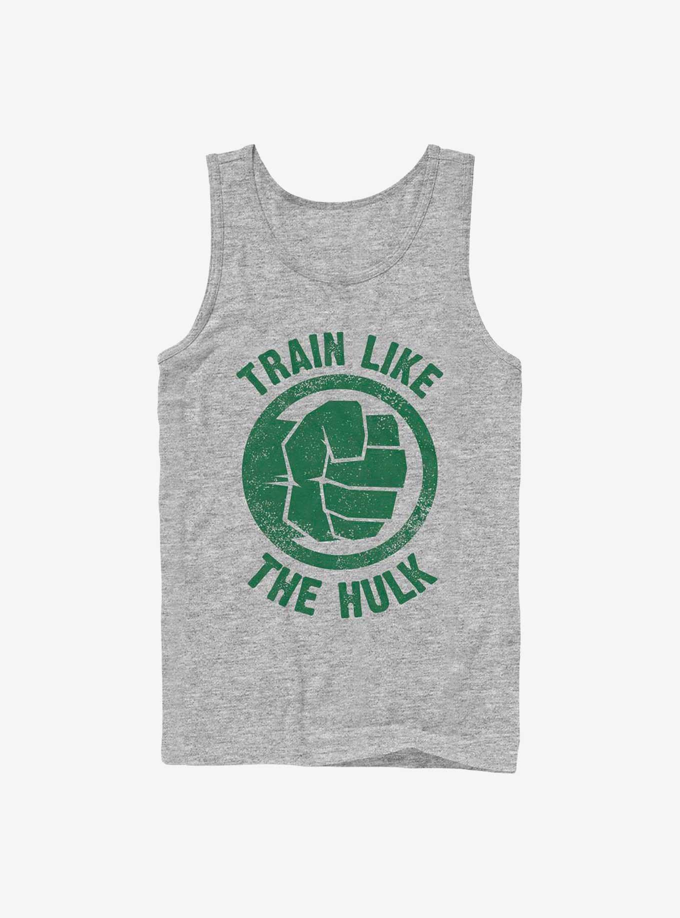 Marvel Hulk Train Like Hulk Icon Tank, ATH HTR, hi-res