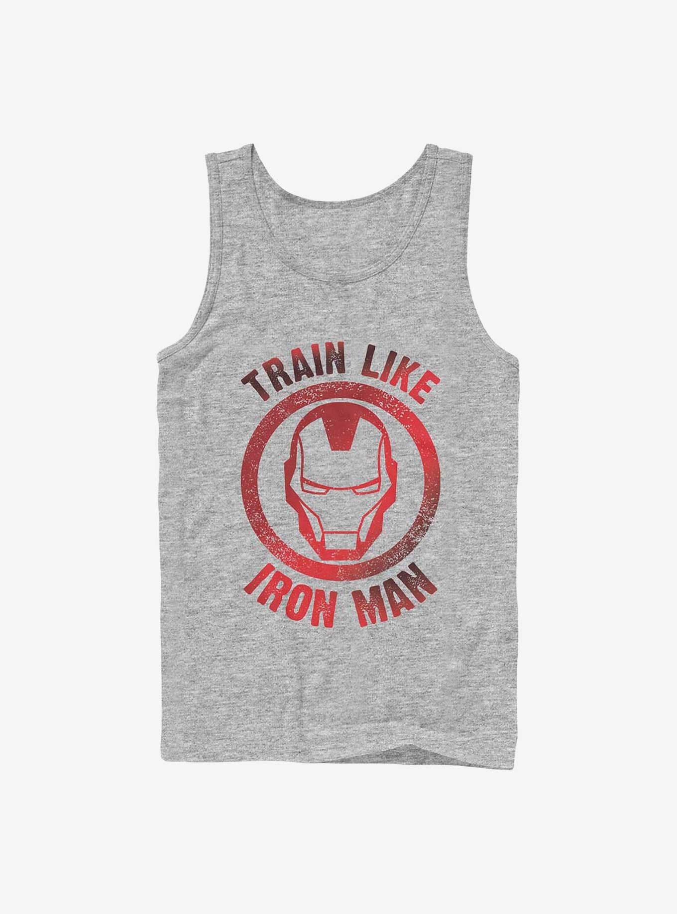 Marvel Iron Man Train Like Iron Man Icon Tank, ATH HTR, hi-res