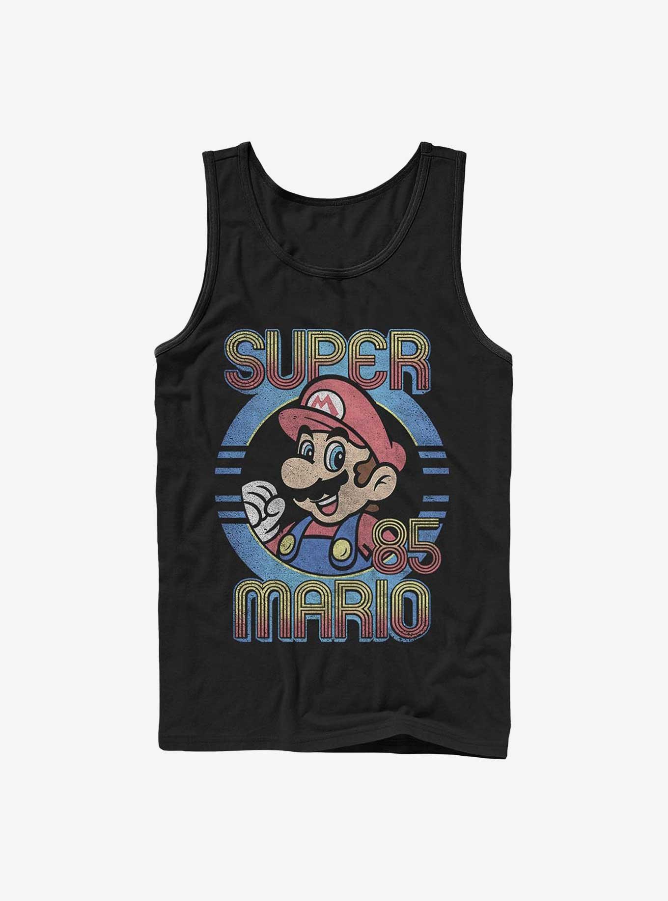 Nintendo Mario Super 85 Fade Tank, BLACK, hi-res