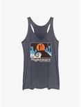 Disney The Nightmare Before Christmas Jack and Sally Hill Girls Tank, BLK HTR, hi-res