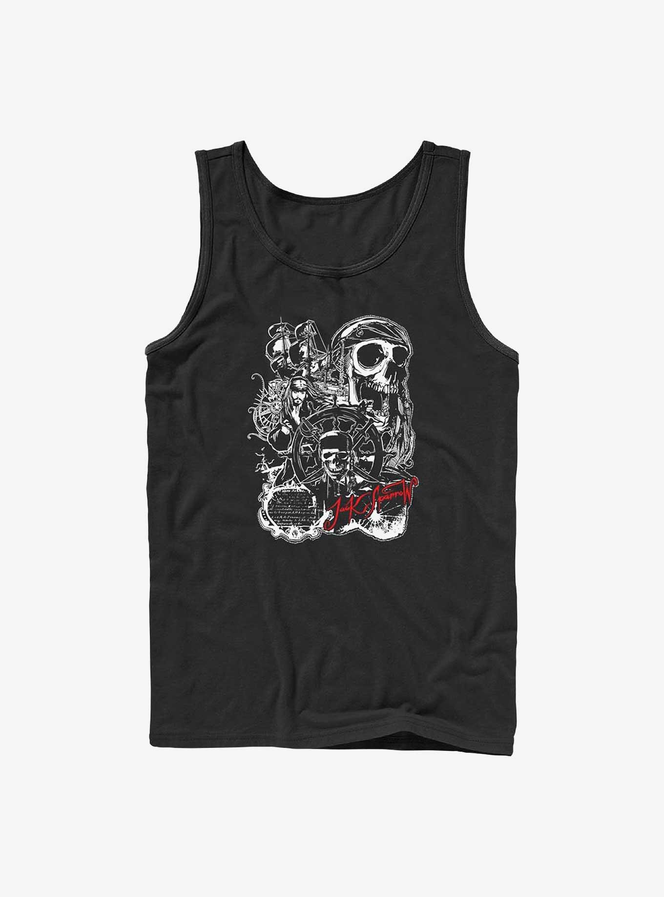 Disney Pirates of the Caribbean Yo Ho Tank, BLACK, hi-res