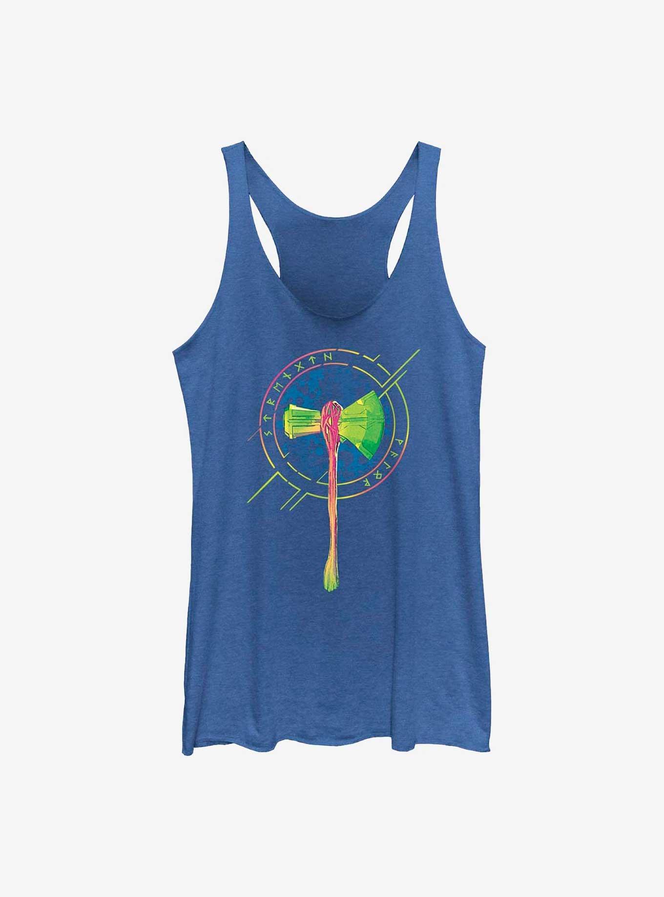 Marvel Thor Axe Badge Girls Tank
