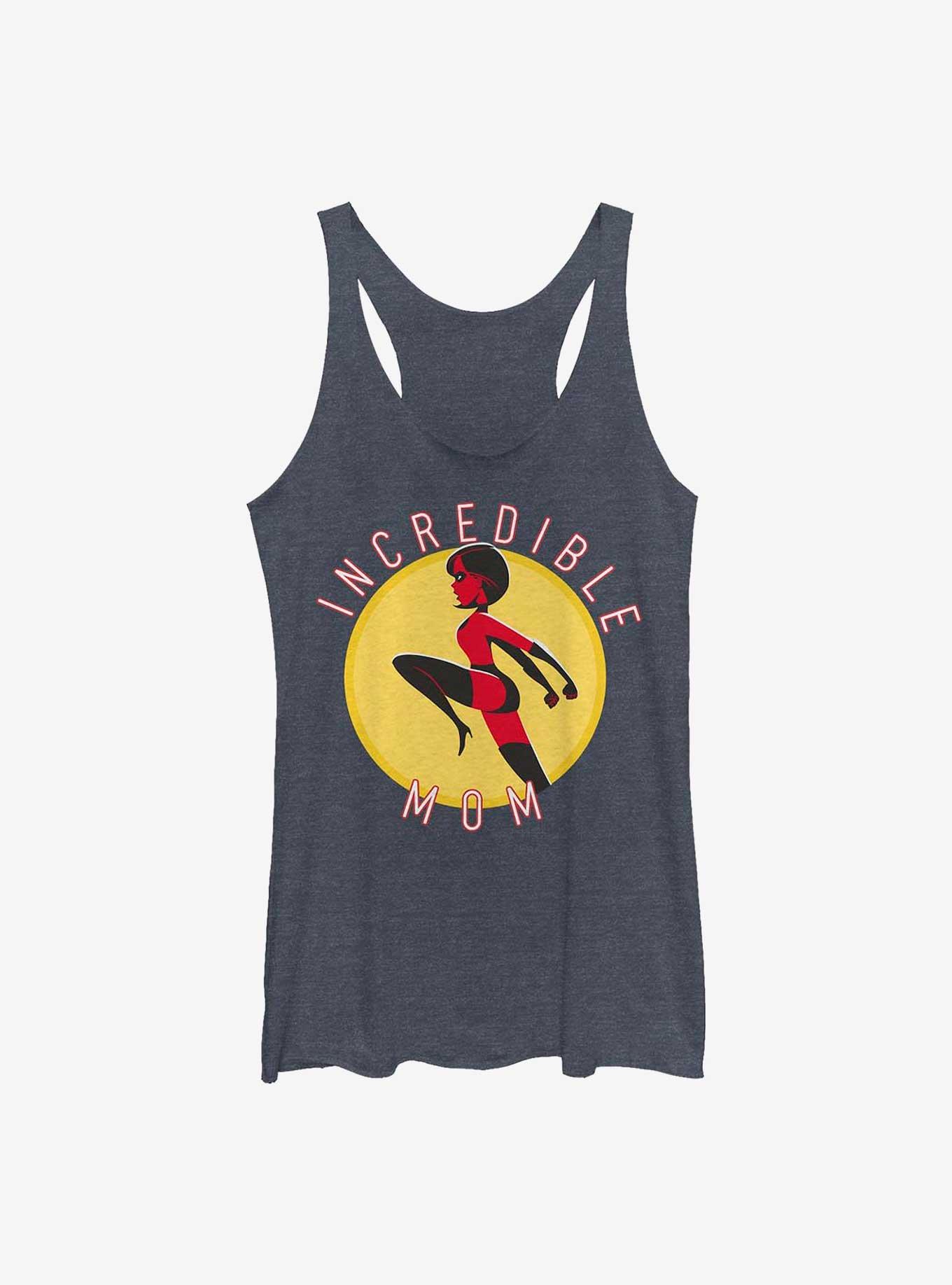 Disney Pixar The Incredibles Incredible Mom Girls Tank, NAVY HTR, hi-res