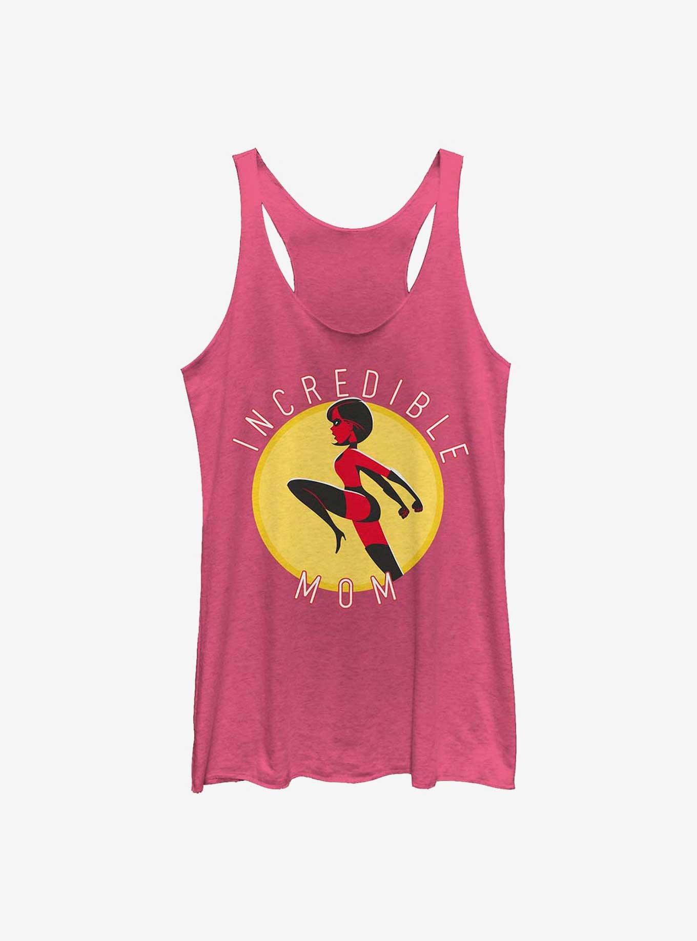 Disney Pixar The Incredibles Incredible Mom Girls Tank, PINK HTR, hi-res