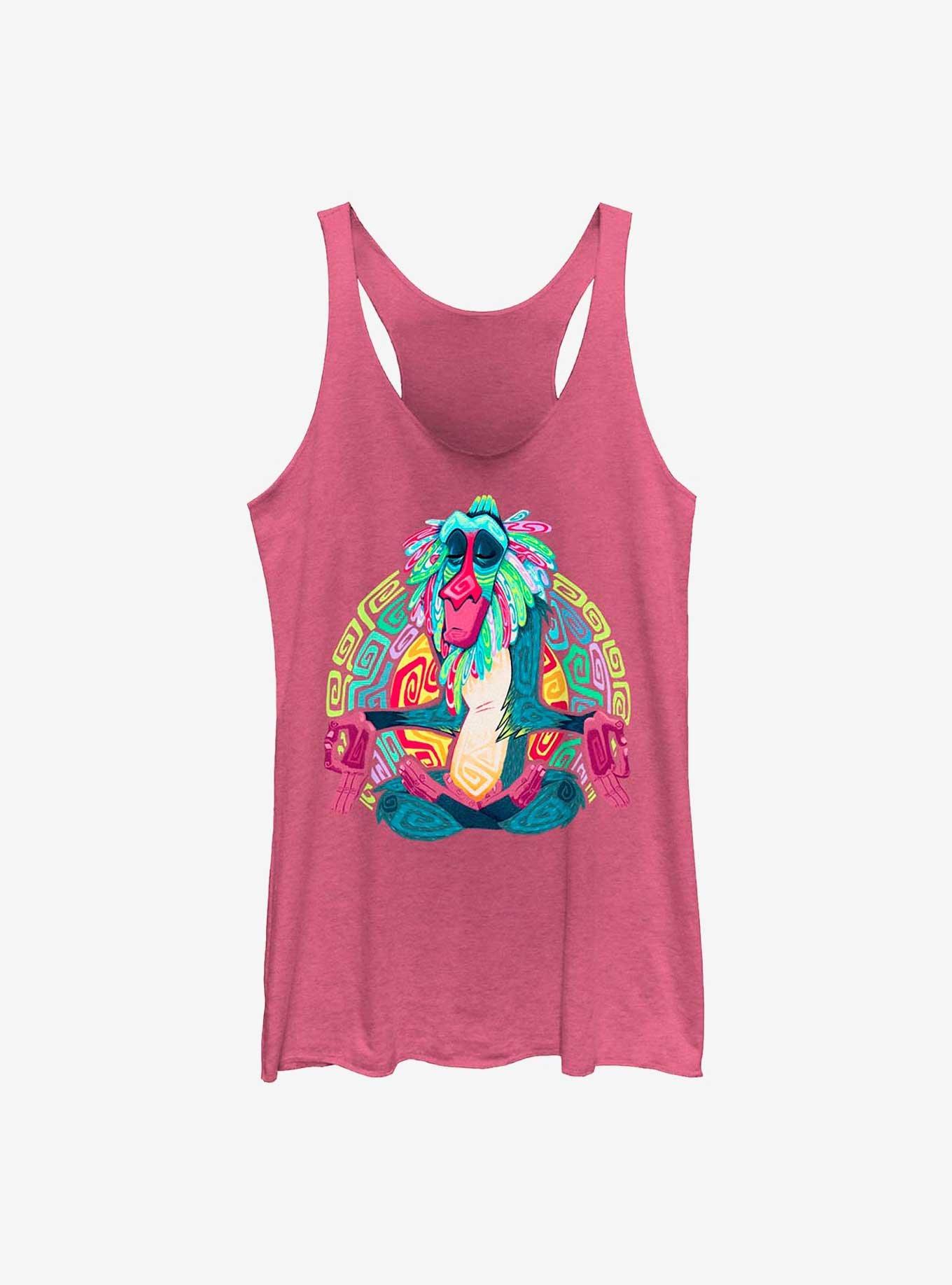 Disney The Lion King Freaky Rafiki Girls Tank, PINK HTR, hi-res