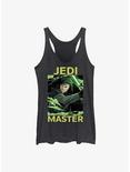 Star Wars The Mandalorian Master Luke Girls Tank, BLK HTR, hi-res