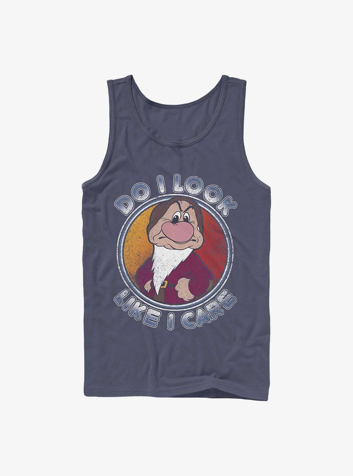 Disney Snow White and the Seven Dwarfs Grumpy Cares Not Tank
