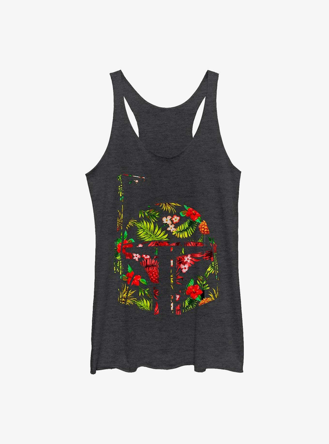 Star Wars Sentimental Boba Girls Tank, BLK HTR, hi-res